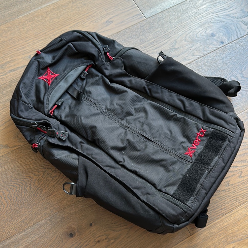 Vertx EDC Gamut Tactical Pack Backpack Nylon Black/Red